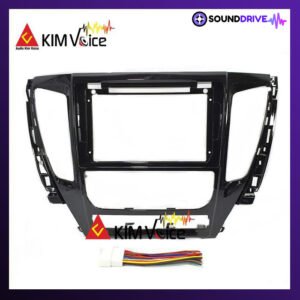 Frame HU Android 10 inch for Pajero Sport 2017 up + Soket