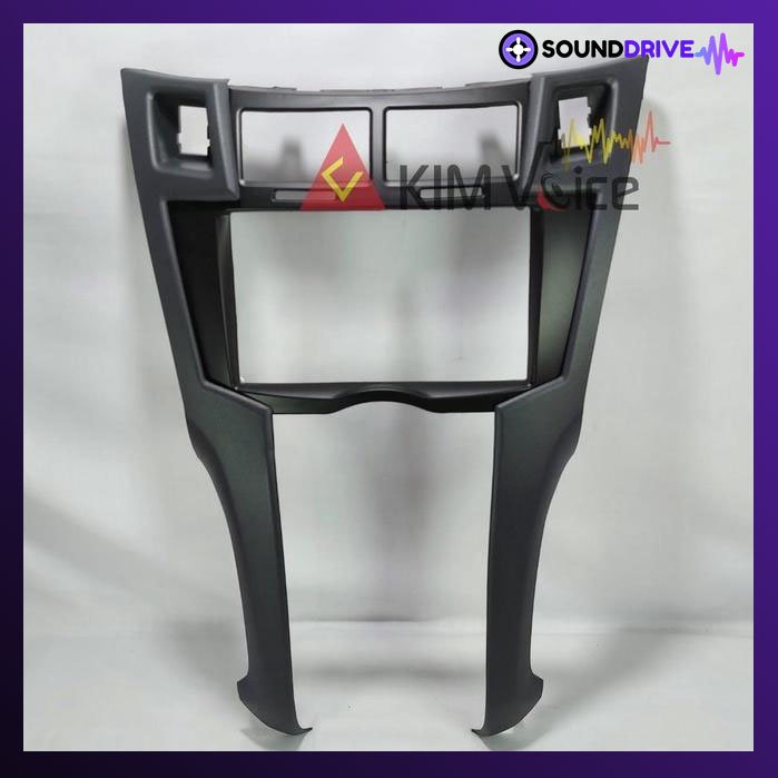Frame Head Unit 7in for Yaris lama 2004-2013 - Hitam