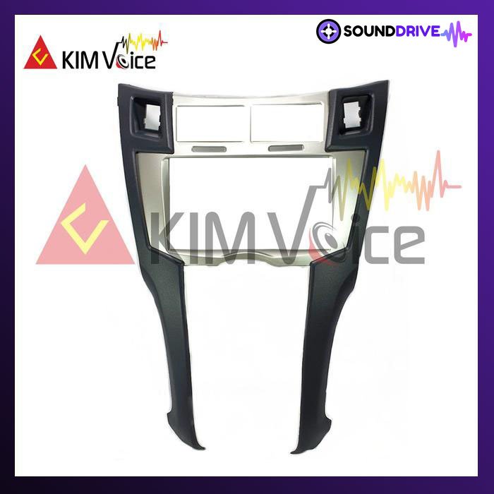 Frame Head Unit 7in for Yaris lama 2004-2013 - Hitam - Image 2