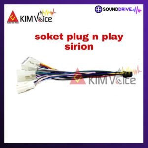 Soket Head Unit Android + Soket remot stir for sirion