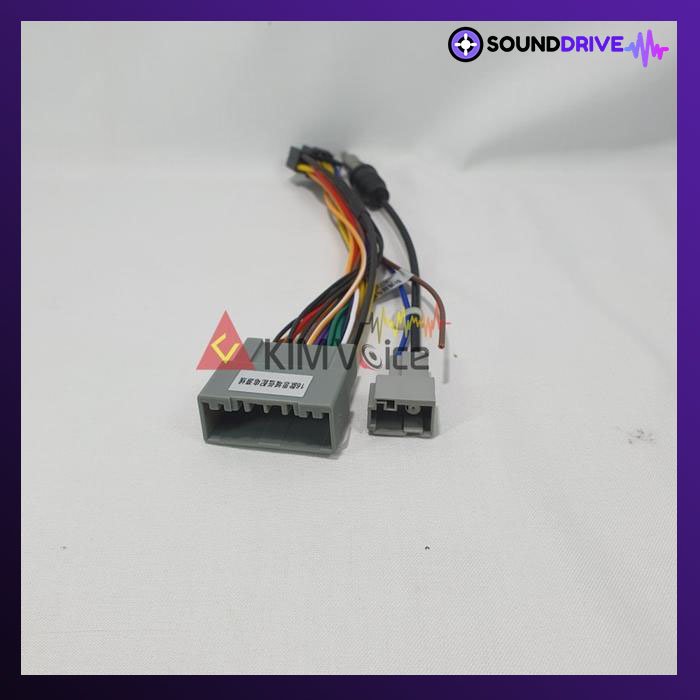 Soket Head Unit Android + Soket Radio for Honda Kabel Tape Mobil - 2016 Keatas