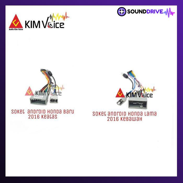 Soket Head Unit Android + Soket Radio for Honda Kabel Tape Mobil - 2016 Keatas - Image 2