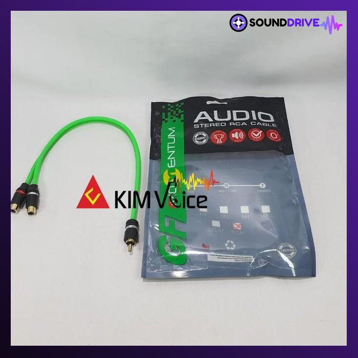 Kabel RCA Cabang Momentum GF Kwalitas Super 1Cew 2Cow 1Cow 2Cew - 1 Cew 2 Cow - Image 5