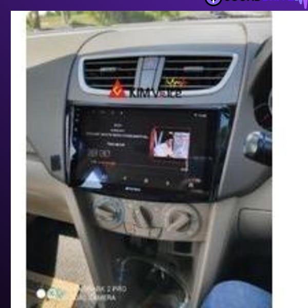 Frame Head unit Android 9 inch for Ertiga lama Swift 2012-2018 - HITAM - Image 5
