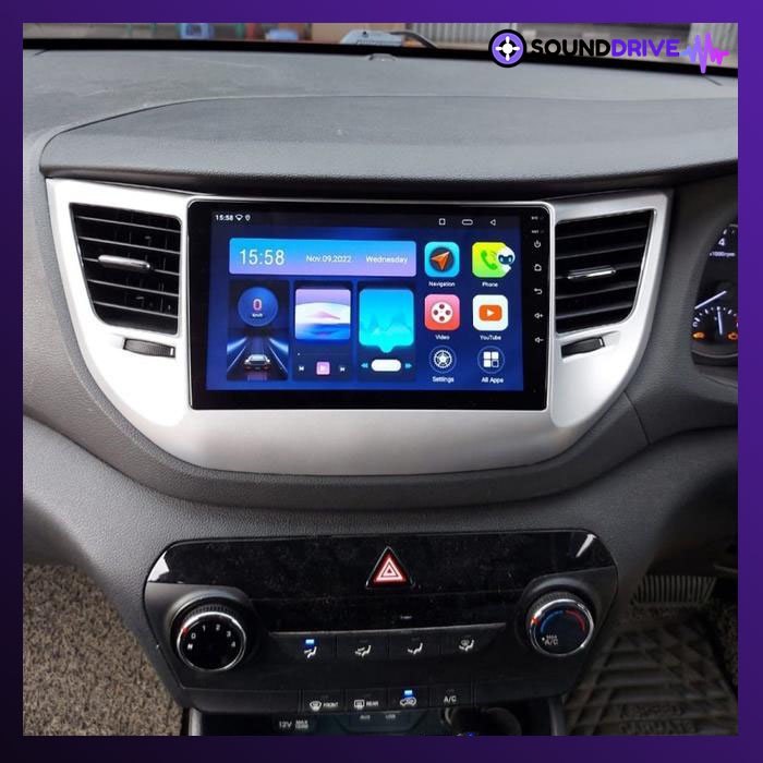 Frame Head Unit Android 9 inch for Tucson 2015 up - Image 5