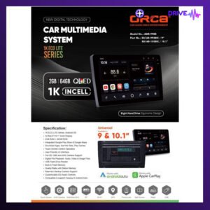 Head Unit Android Orca Eco Lite Series 1K 9 inch RAM 2/64GB Layar Qled - 9 inch