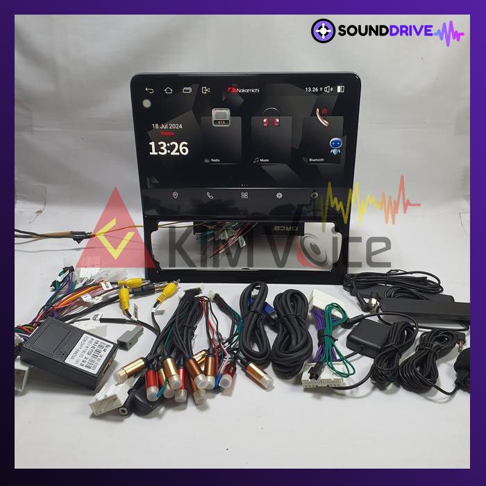 Head Unit Android Nakamichi Legend Pro MKII OEM Innova Zenix Ram 8/256GB Plug & Play - Image 3
