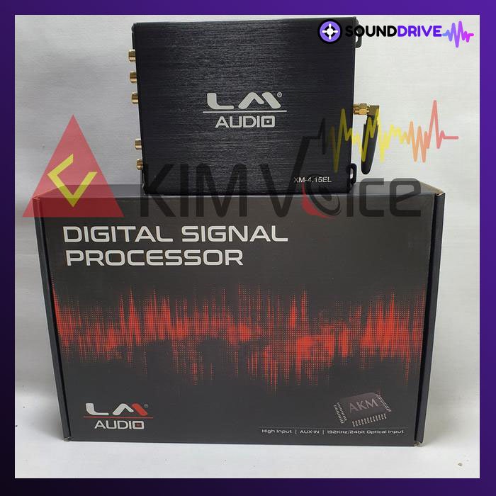 Processor LM Audio XM-4.15EL DSP Built in Amp 6chl with Soket PNP - Image 2