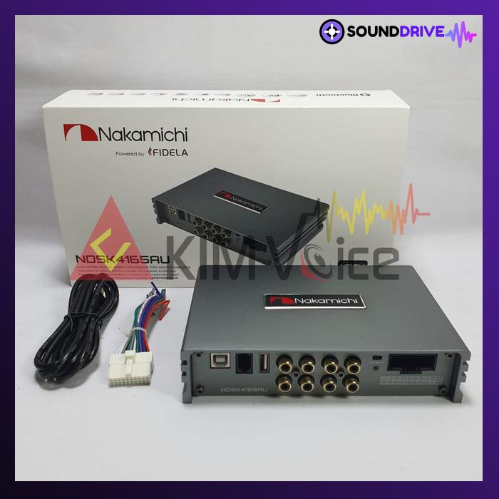 Processor Nakamichi NDSK 4165 AU 6CH DSP Built in 4CH x 60Watt Power Amplifier - Processor - Image 2