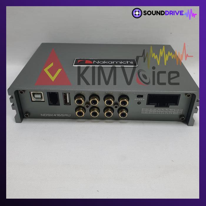 Processor Nakamichi NDSK 4165 AU 6CH DSP Built in 4CH x 60Watt Power Amplifier - Processor - Image 3