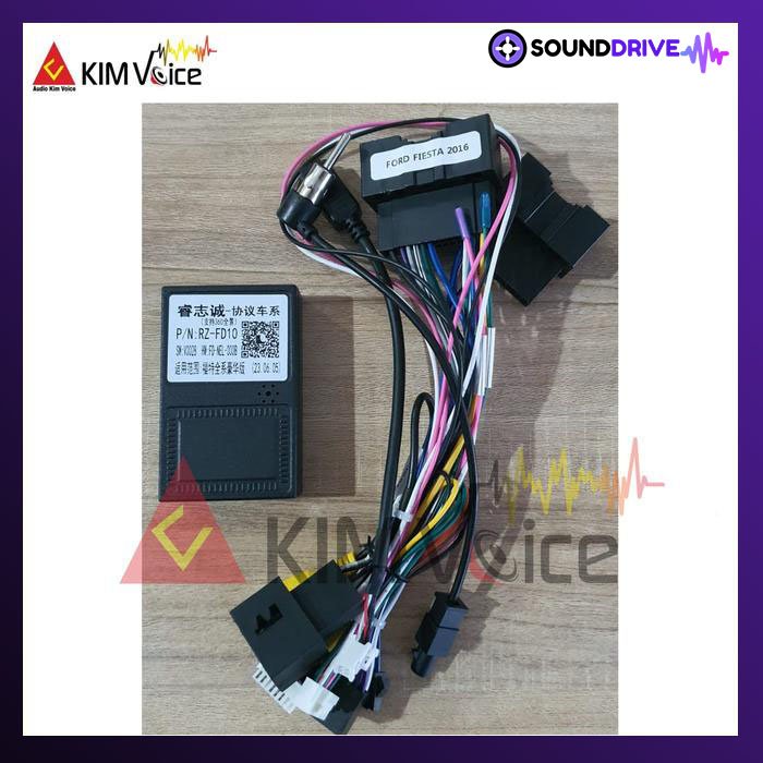 Soket Head Unit Android + Canbus for Ford Fiesta - 2009-2012 - Image 4