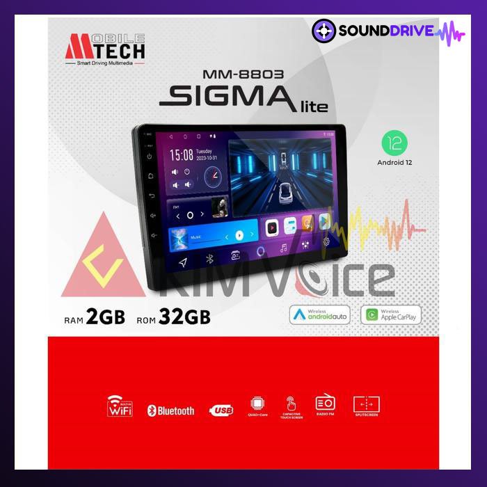 Head unit Android Mtech Sigma Lite MM-8803 9/10 inch - 9 inch - Image 2