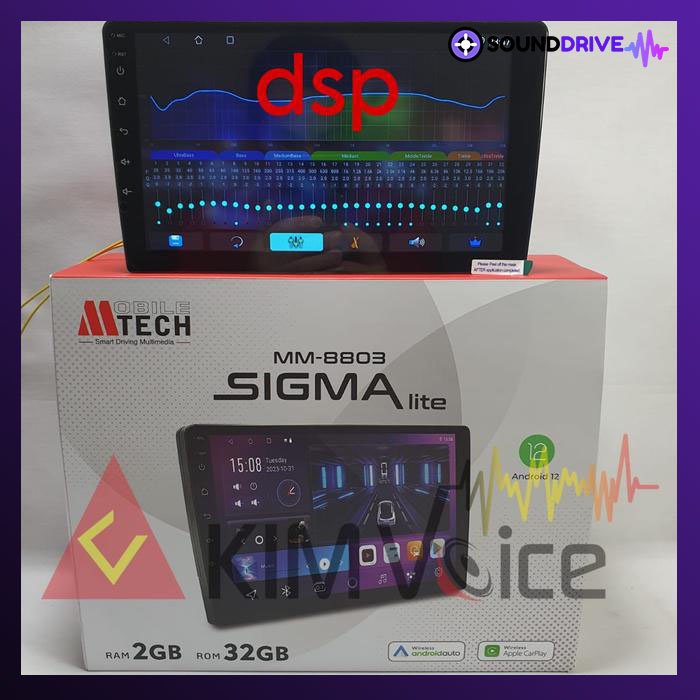 Head unit Android Mtech Sigma Lite MM-8803 9/10 inch - 9 inch - Image 4