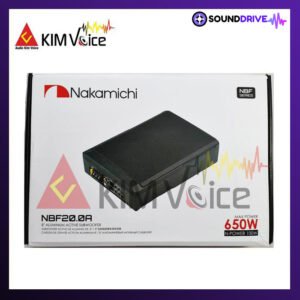 Subwoofer Kolong Aktif Nakamichi NBF 20.0A 8inch Active Bass Mobil