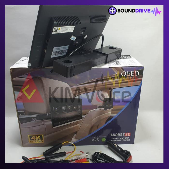 Headrest Android Clip On Enigma 10.6 inch RAM 2GB/16GB - Image 3
