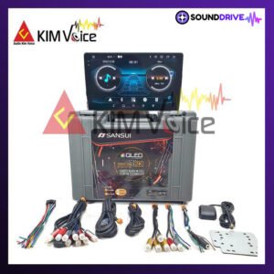 Head unit Android Sansui Solitaire SA-5200i QLED 2K RAM 4GB/64GB - 9 inch
