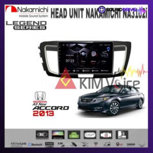 Head Unit Android Nakamichi 10 inch OEM Accord 2013 Up soket pnp - RAM 4/64GB