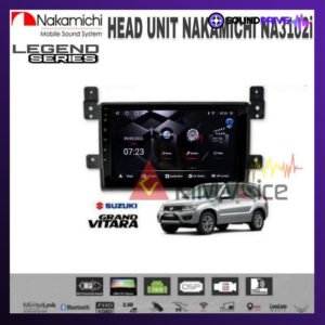 Head Unit Android Nakamichi 9 inch OEM Suzuki Grand Vitara Lama - RAM 4/64GB
