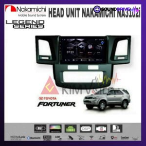 Head Unit Android Nakamichi 9 inch OEM Fortuner 2004-2014 soket pnp - RAM 4/64GB