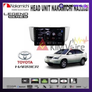 Head Unit Android Nakamichi 9ninch OEM Toyota Harrier 2003-2013 - RAM 4GB/64GB