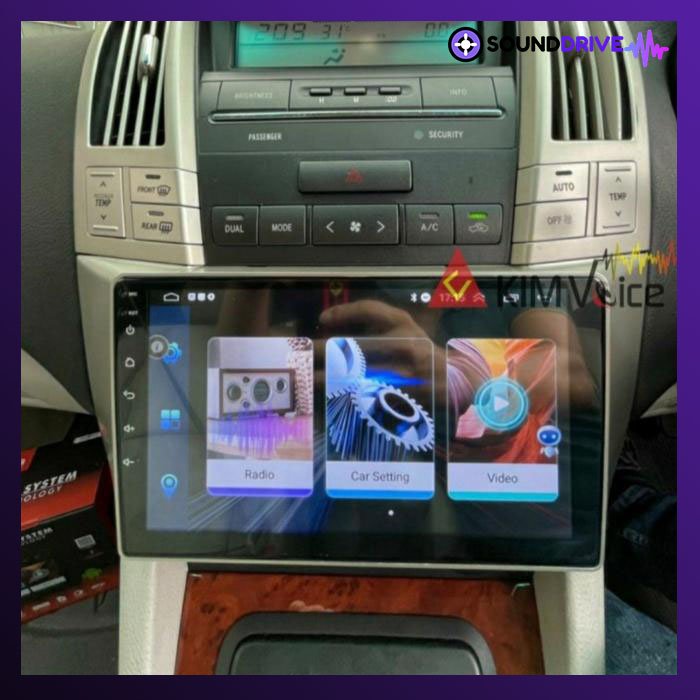 Head Unit Android Nakamichi 9ninch OEM Toyota Harrier 2003-2013 - RAM 4GB/64GB - Image 4