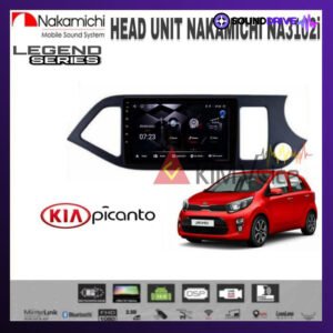 Head Unit Android Nakamichi 9 inch OEM KIA Picanto 2011-2015 Soket pnp - RAM 4/64GB