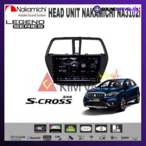 Head Unit Android Nakamichi 9 inch OEM Suzuki SX4 S Cross 2014 up - RAM 4/64GB
