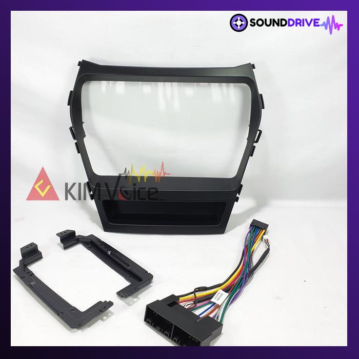 Head Unit Android Nakamichi 9 inch OEM Hyundai Santa Fe 2012 Up PNP - RAM 4/64GB - Image 4