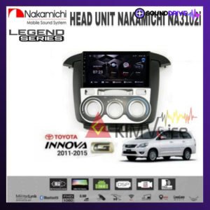 Head Unit Android Nakamichi 9 inch OEM Innova 2012-2015 Type G PNP - RAM 4/64GB