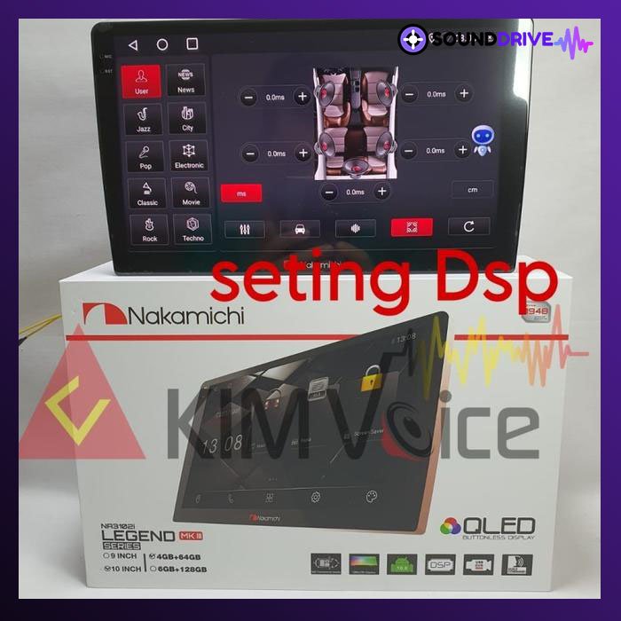 Head Unit Android Nakamichi 9 inch OEM Innova 2012-2015 Type G PNP - RAM 4/64GB - Image 3