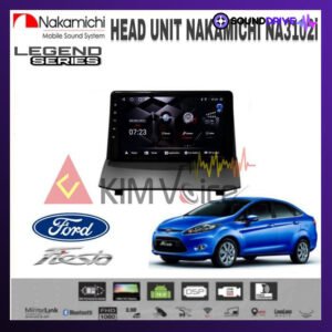 Head Unit Android Nakamichi 9 inch OEM Ford Fiesta Soket pnp + Canbus - RAM 4/64GB
