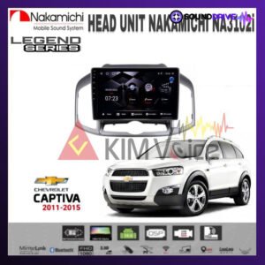 Head Unit Android Nakamichi 10 inch OEM Captiva 2011-2015 + Canbus - RAM 4/64GB