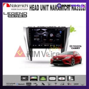 Head Unit Android Nakamichi 10 inch OEM Camry soket pnp - 2012-2015, RAM 4/64GB