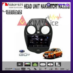 Head Unit Android Nakamichi 9 inch OEM Datsun GO Soket pnp - RAM 4/64GB