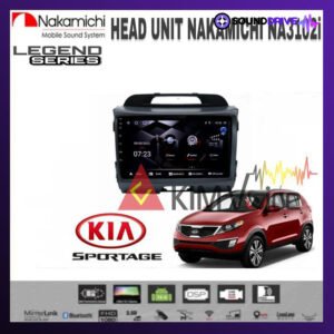 Head Unit Android Nakamichi 9 inch OEM KIA Sportage 2010-2016 PNP - RAM 4/64GB