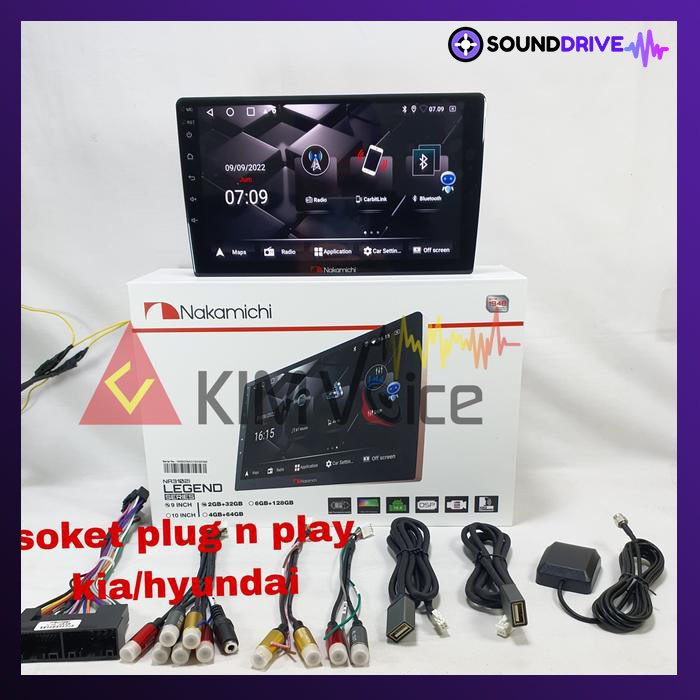 Head Unit Android Nakamichi 9 inch OEM KIA Sportage 2010-2016 PNP - RAM 4/64GB - Image 2