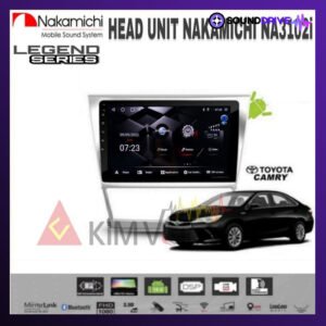 Head Unit Android Nakamichi OEM Camry 2006-2011 soket pnp - 9 inch, RAM 4/64GB