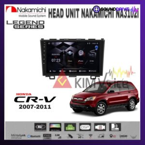 Head Unit Android Nakamichi 9 inch OEM Honda CRV 2007-2011 Soket PNP - RAM 4/64GB