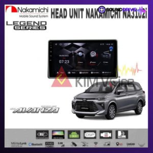 Head Unit Android Nakamichi OEM Toyota Avanza 2022 10 inch Soket pnp - RAM 4/64GB