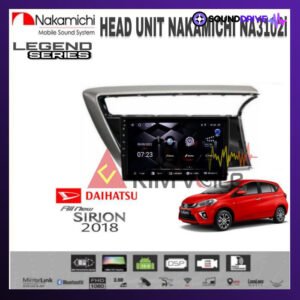 Head Unit Android Nakamichi 10 inch OEM Sirion 2018 up Soket pnp - RAM 4/64GB