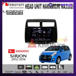 Head Unit Android Nakamichi 10 inch OEM Sirion 2012-2014 Soket pnp - RAM 4/64GB