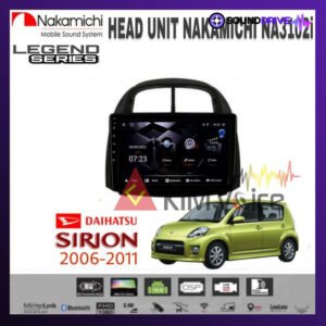 Head Unit Android Nakamichi 10 inch OEM Sirion 2006-2011 Soket pnp - RAM 4/64GB