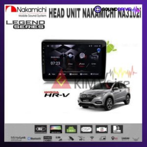 Head Unit Android Nakamichi 10 inch OEM Honda HRV 2015 up Soket pnp - RAM 4/64GB