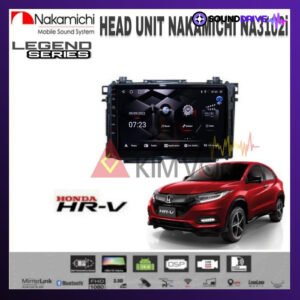 Head Unit Android Nakamichi 9 inch OEM Honda HRV 2015 Up Soket PNP - RAM 4/64GB