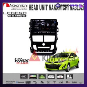 Head Unit Android Nakamichi 9 inch OEM Toyota Yaris 2018 Up soket PNP - RAM 4/64GB