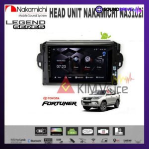 Head Unit Android Nakamichi 9 inch OEM Toyota Fortuner 2015 Up PNP - RAM 4/64GB