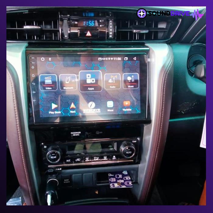 Head Unit Android Nakamichi 9 inch OEM Toyota Fortuner 2015 Up PNP - RAM 4/64GB - Image 5