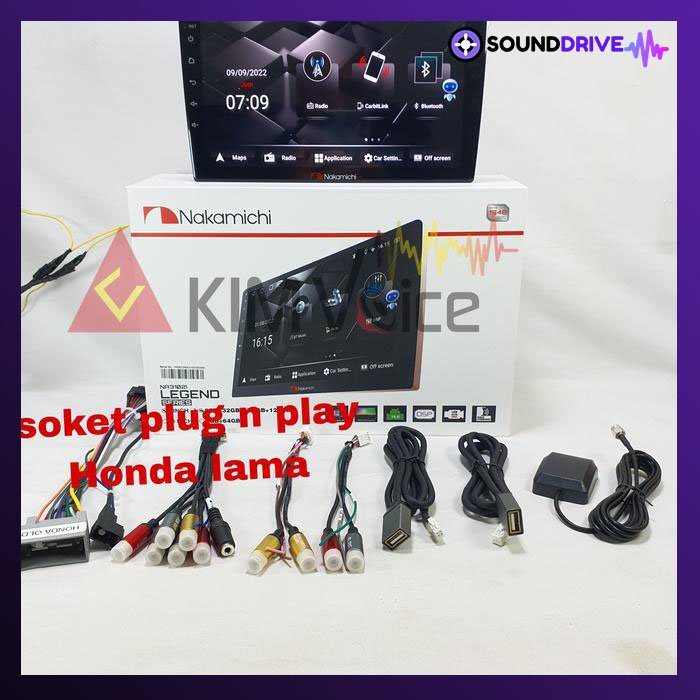 Head Unit Android Nakamichi 9 inch OEM Honda Civic 2012-2015 + Canbus - RAM 4/64GB - Image 2