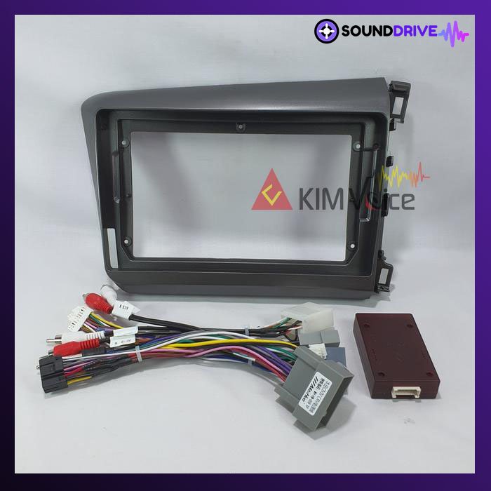 Head Unit Android Nakamichi 9 inch OEM Honda Civic 2012-2015 + Canbus - RAM 4/64GB - Image 4