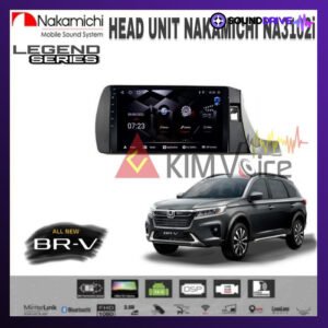Head Unit Android Nakamichi 9 inch OEM All New BRV/WRV 2022 Up - RAM 4/64GB